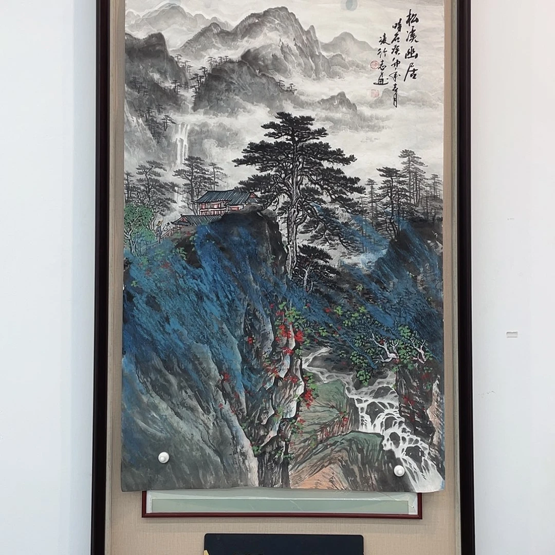 国画凌行志老师手绘国画作品