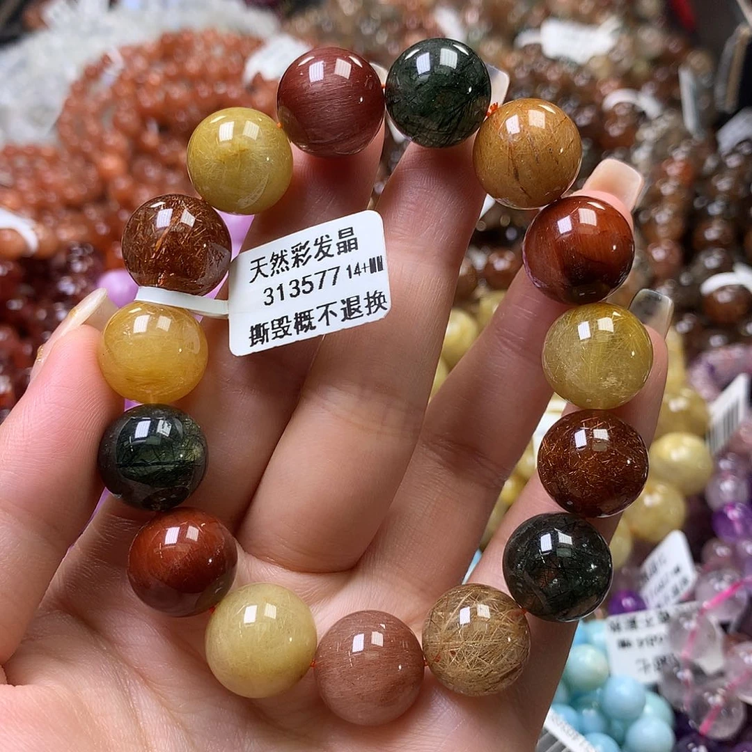 未镶嵌手链水晶，