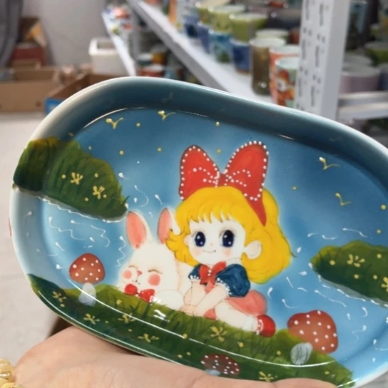 炉景德镇釉下手绘陶瓷 