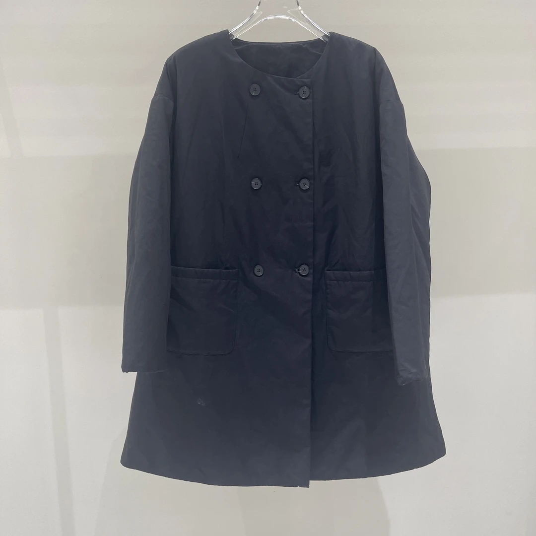 XIMTUU冬季新款宽松简约女士大衣外套冬季百搭D2508287