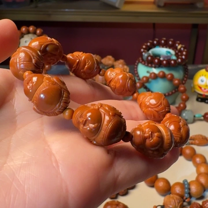 手串/手链橄榄核手工海派小财神