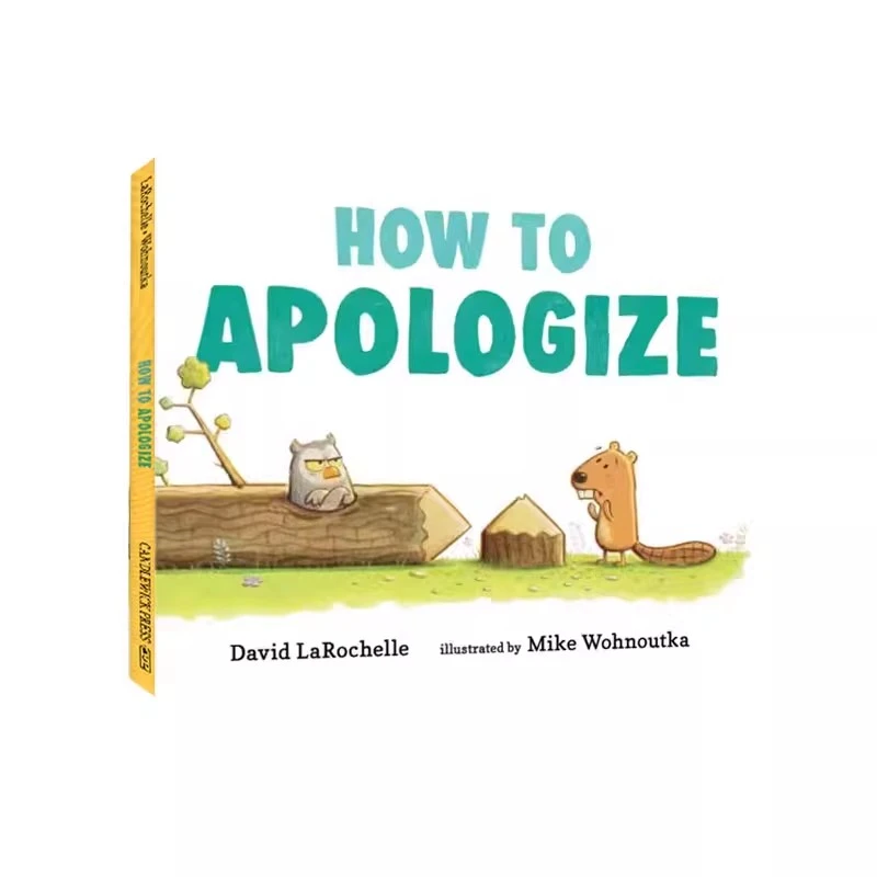 英文原版 How to Apologize 精装 如何道歉 情商礼仪培养