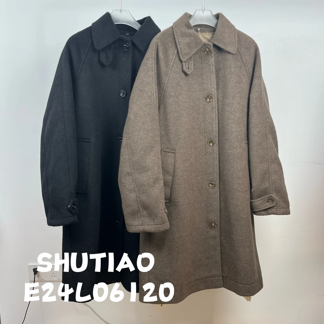 【SHUTIAO】2024秋冬：新款小众设计款外套E24L06120