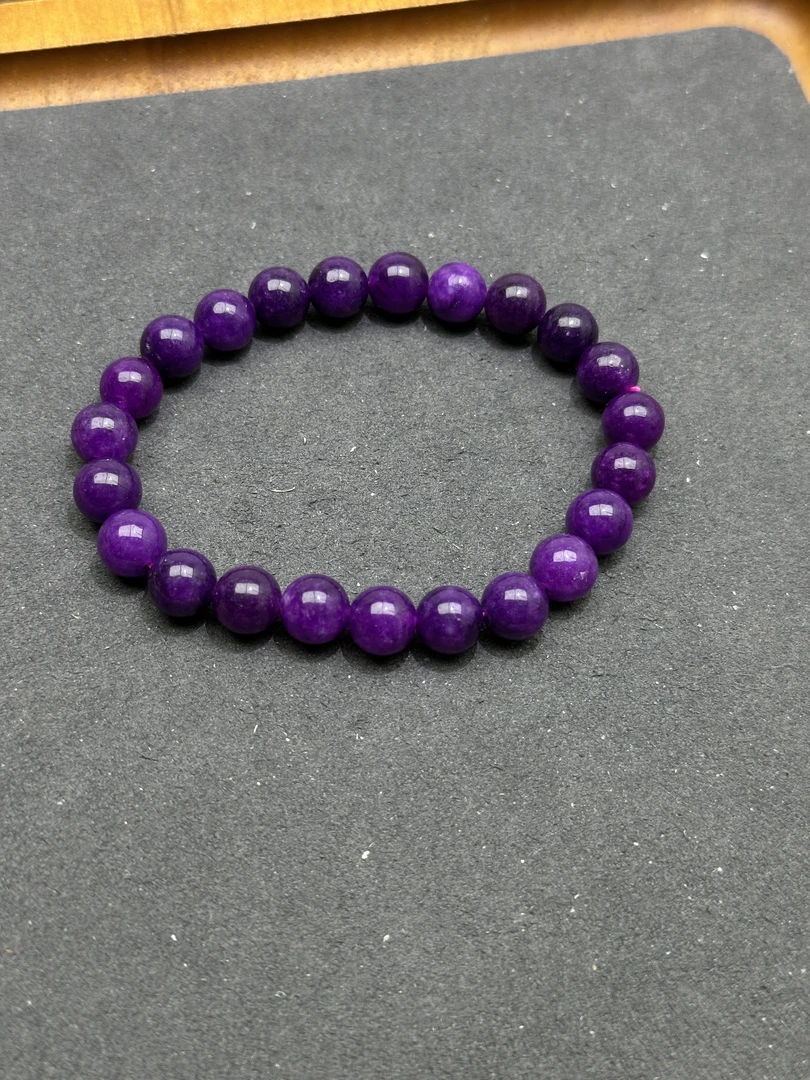 A21精美时尚气质百搭丝绒紫舒手链