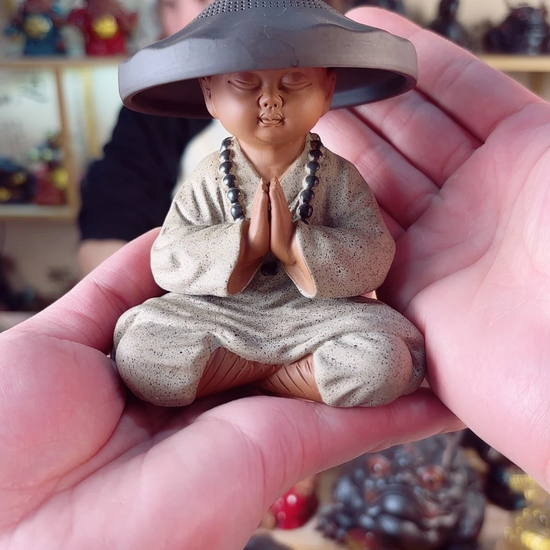 紫砂茶宠紫陶树脂茶宠摆件