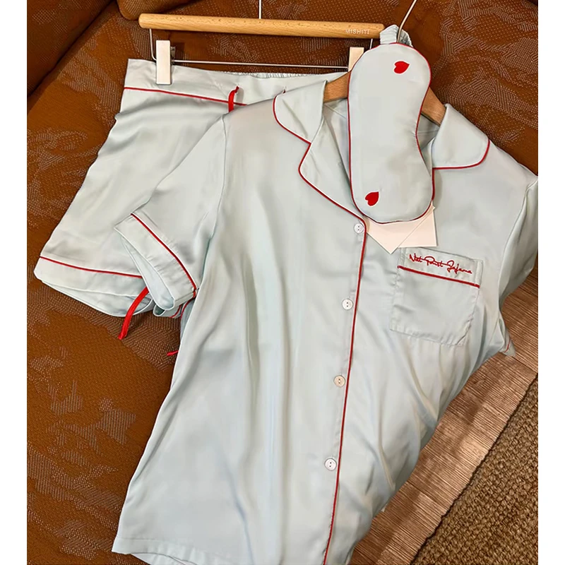 Morii莫里伊【薄荷曼波】小众潮牌设计家居服