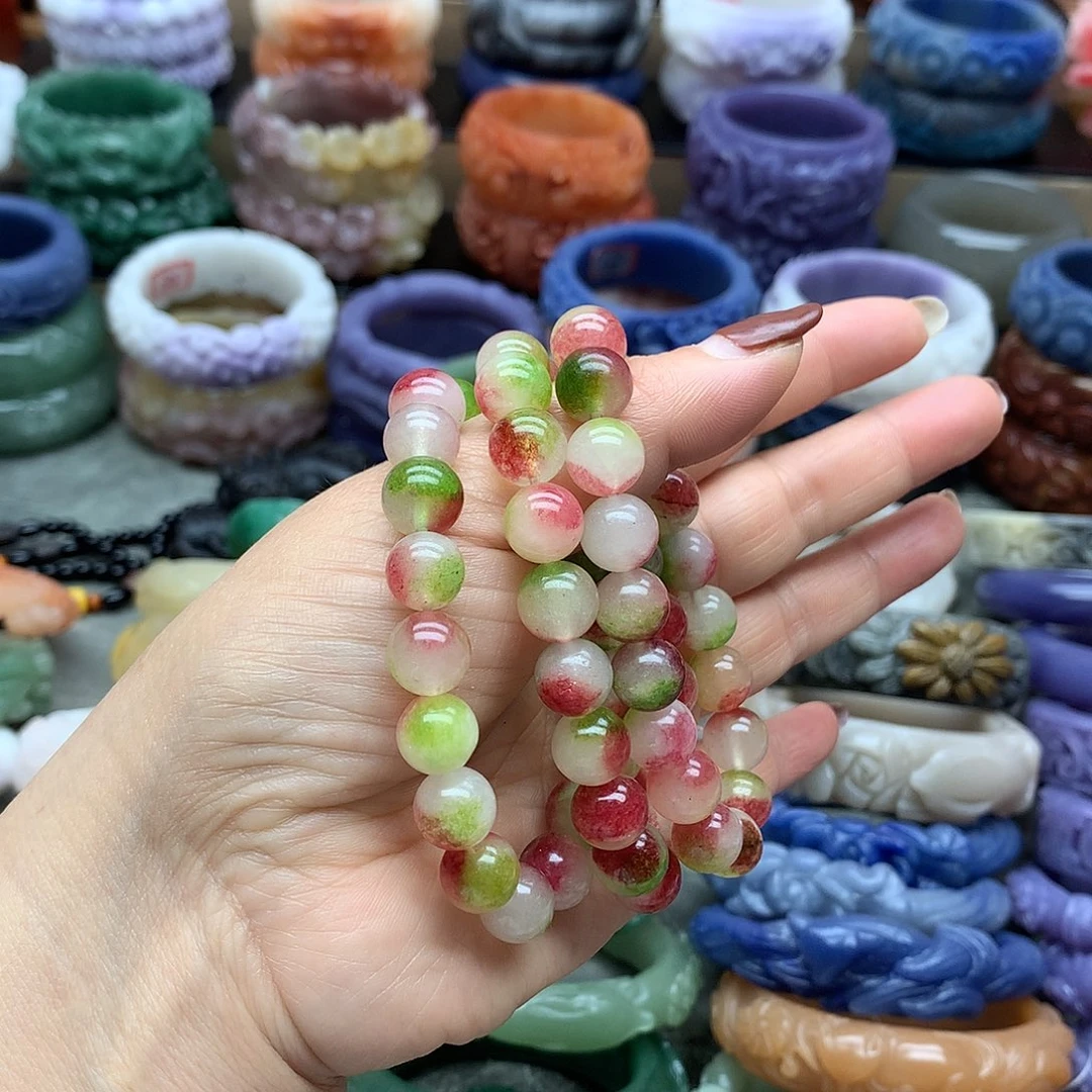 毛衣链未镶嵌石英质玉