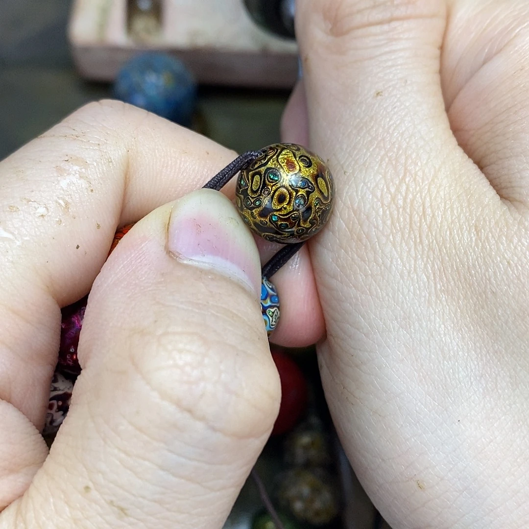 随***缘非遗手工 大漆工艺规格1.2cm