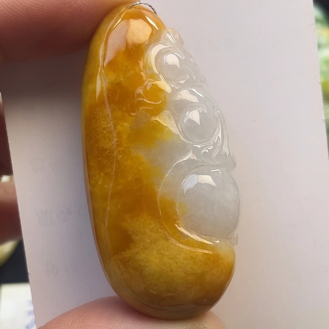 翡翠未镶嵌颈饰翡翠貔貅吊坠