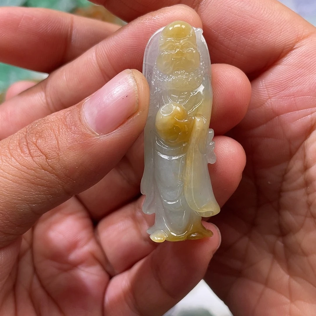 颈饰未镶嵌翡翠翡玉缘翡翠