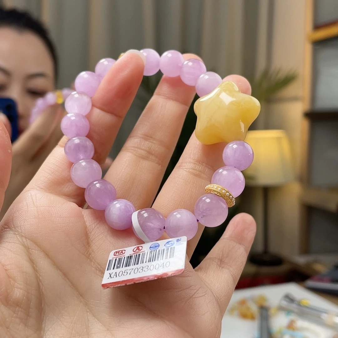 蜜蜡裸石未镶嵌蜜蜡手串