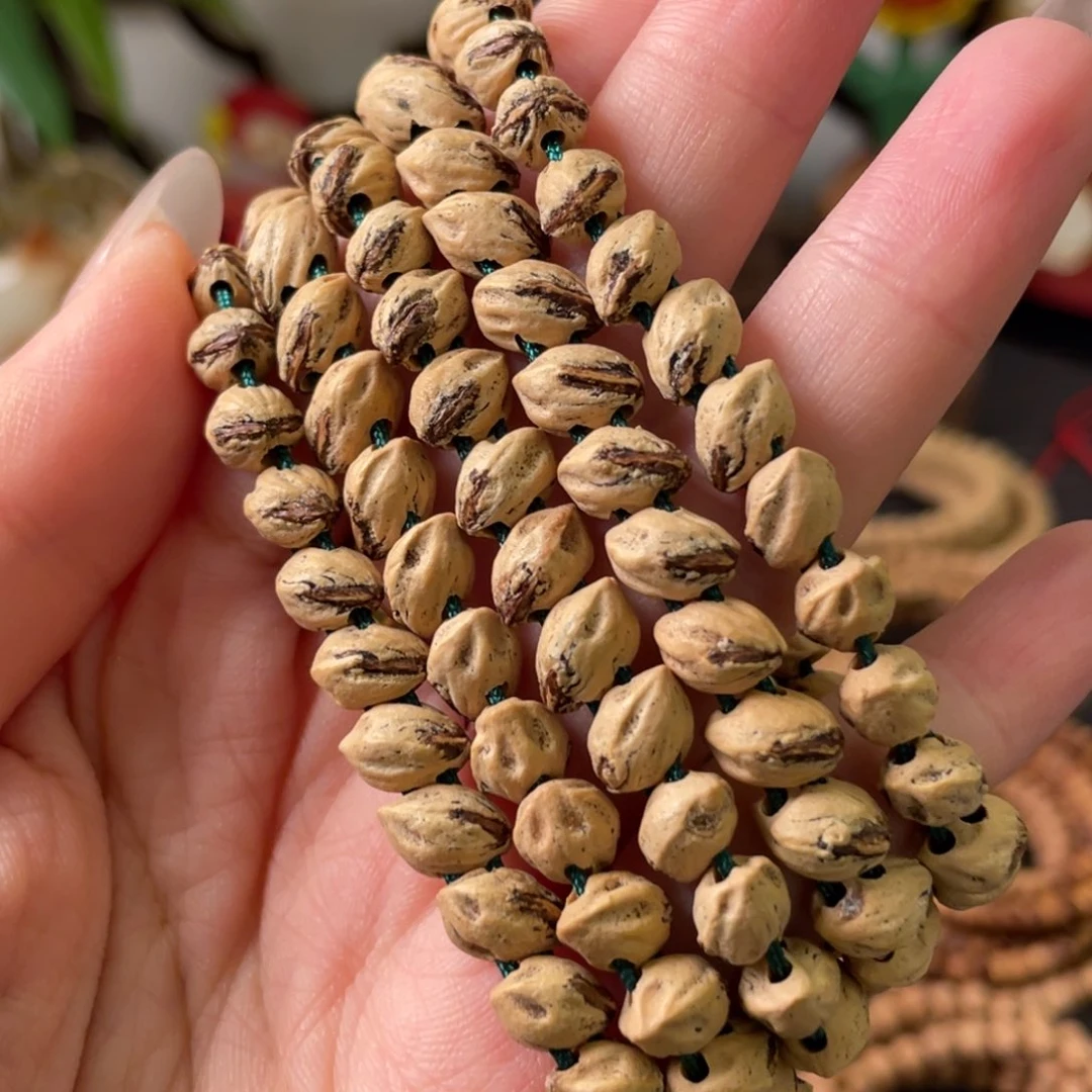 吊坠柏香籽/百香籽原桩斜打红芽6+