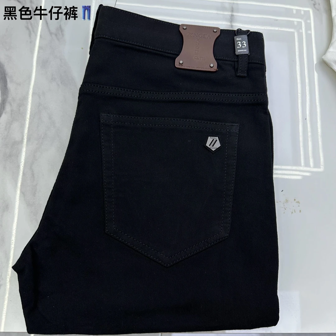 kaspi男装黑色夏天裤子(6868）