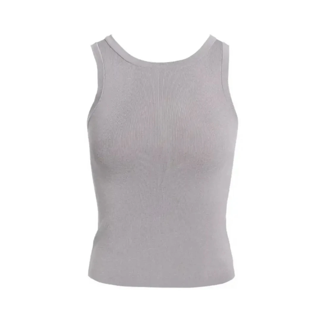 【阿玛施AMASS】5399688女士简约无袖时尚百搭修身纯色打底吊带背心