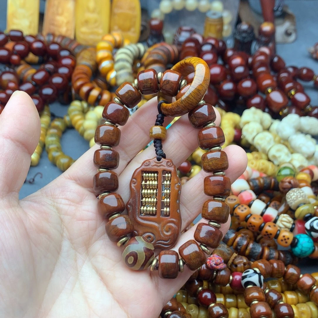 牛骨手串/手链牦牛骨手串