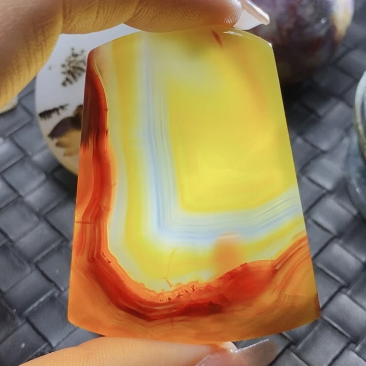 玛瑙/玉髓吊坠(不含链)未镶嵌