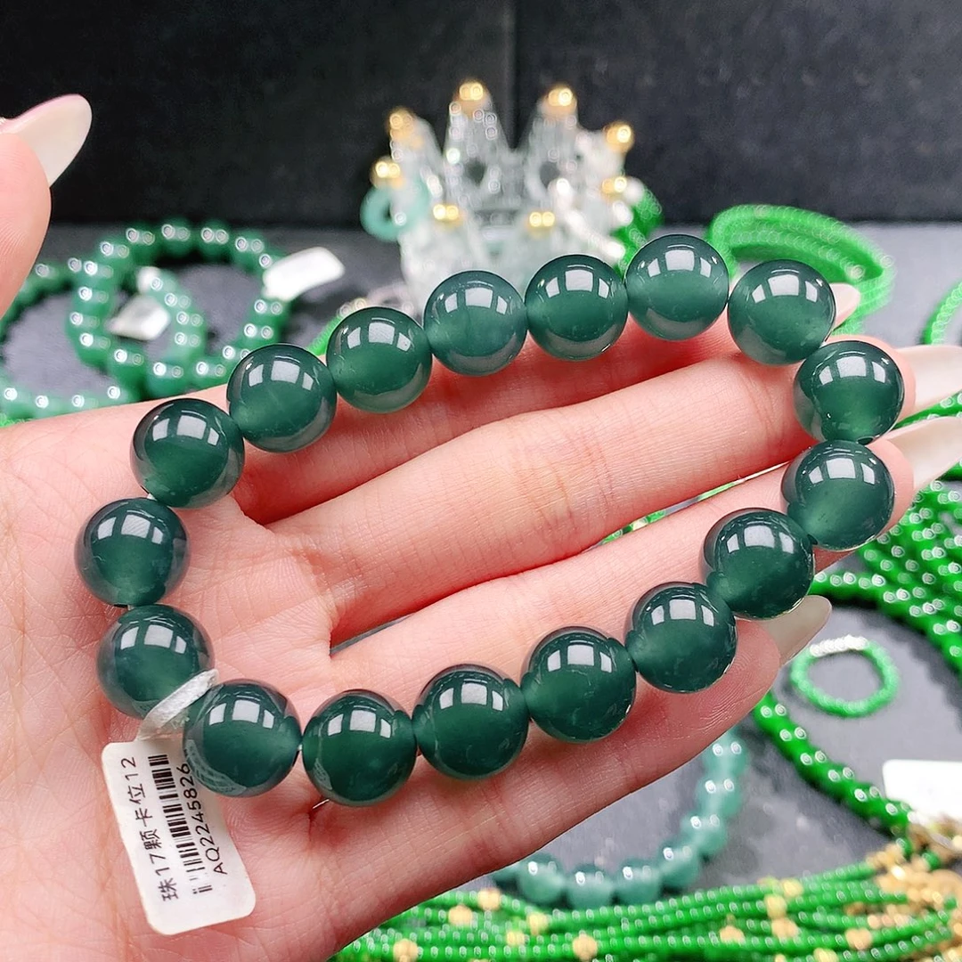 翡翠未镶嵌手链手链