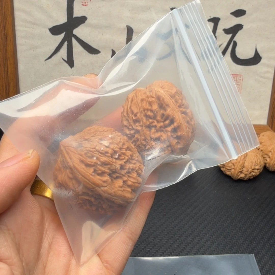闲***子吊坠文玩核桃40  36大蒜头头货