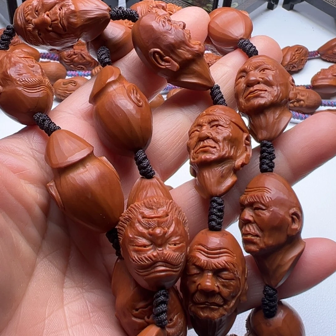 手串/手链橄榄核十八罗汉脖挂