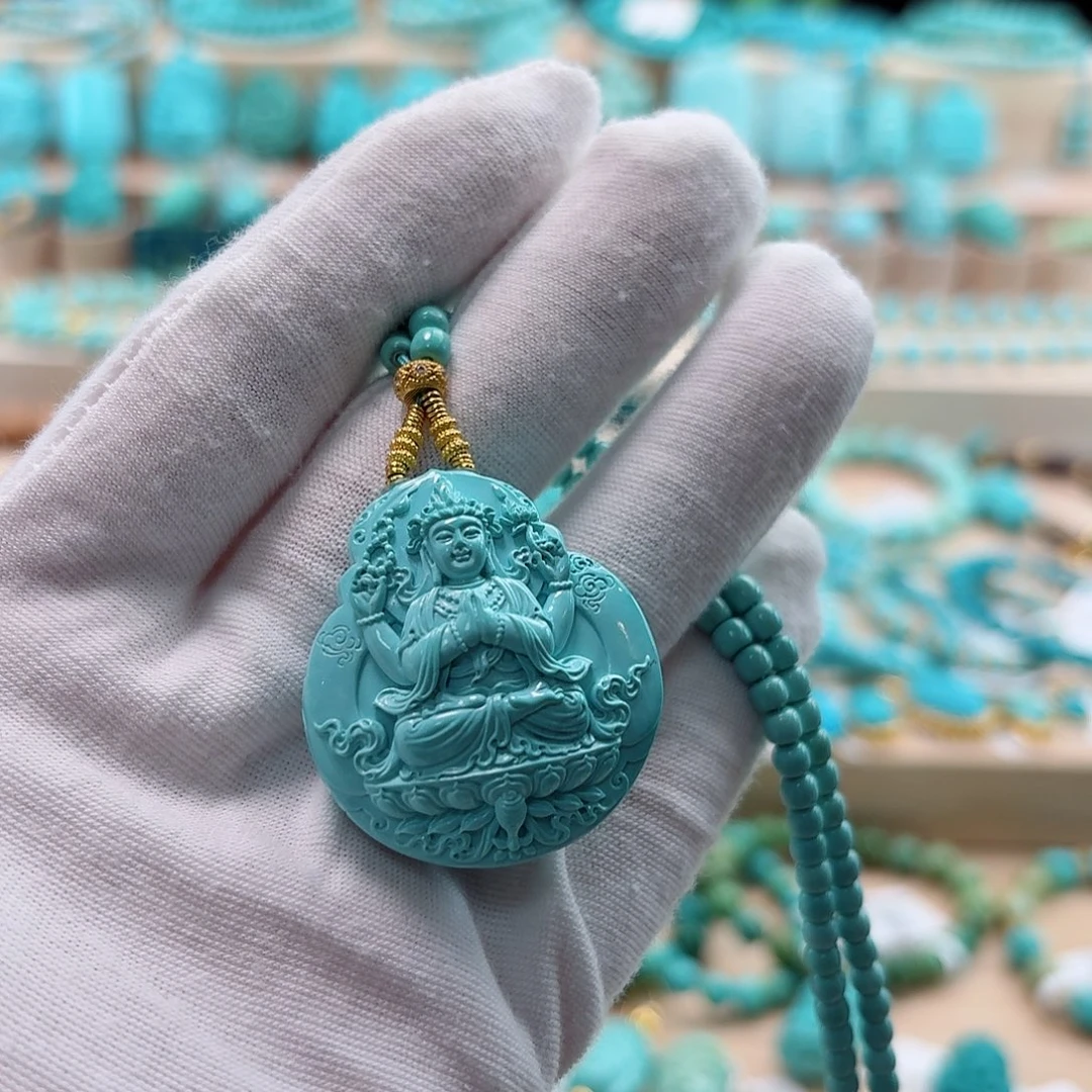 绿松石未镶嵌珠宝奇石