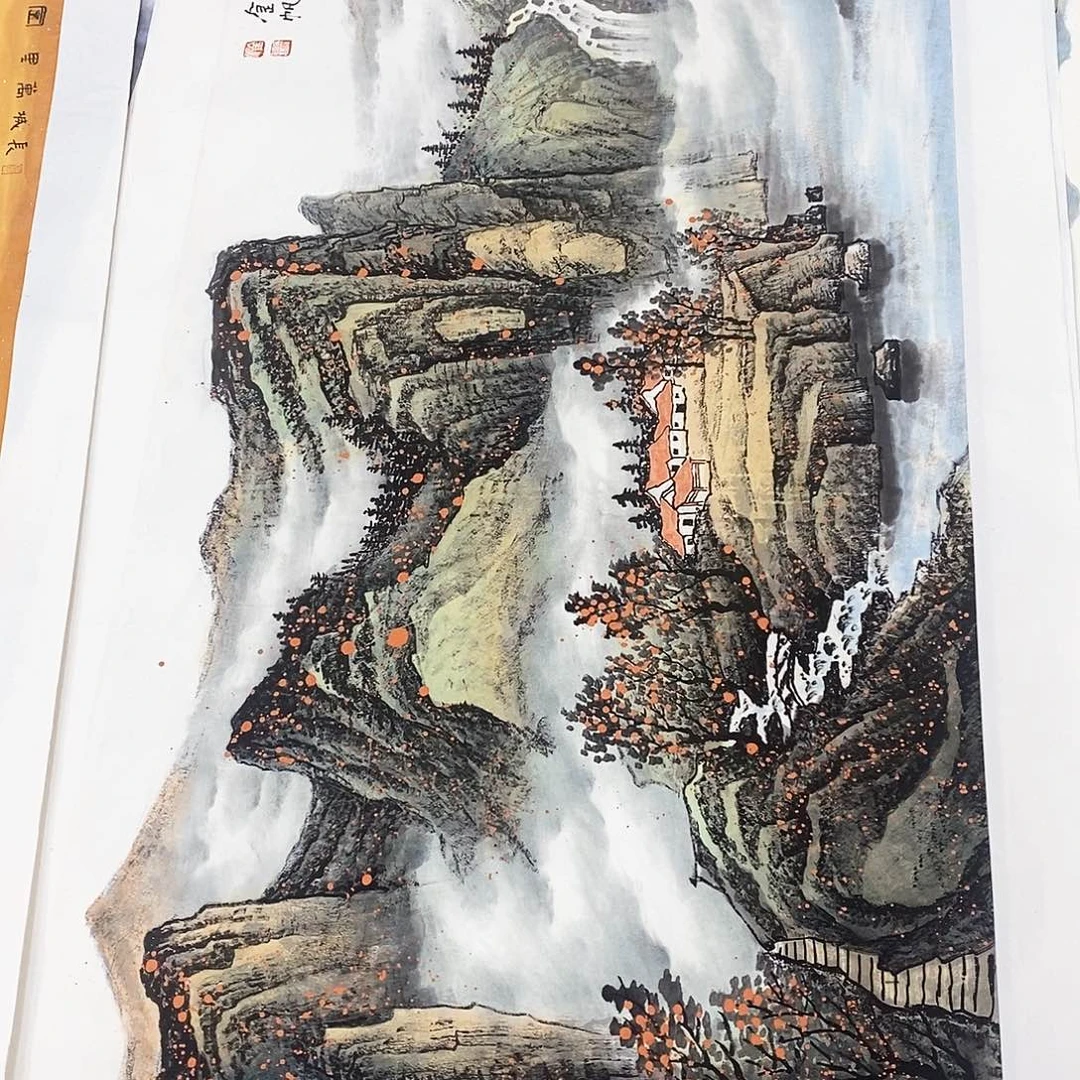 国画南湖新街道是全