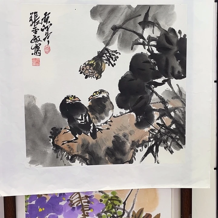 国画张圣敏先生纯