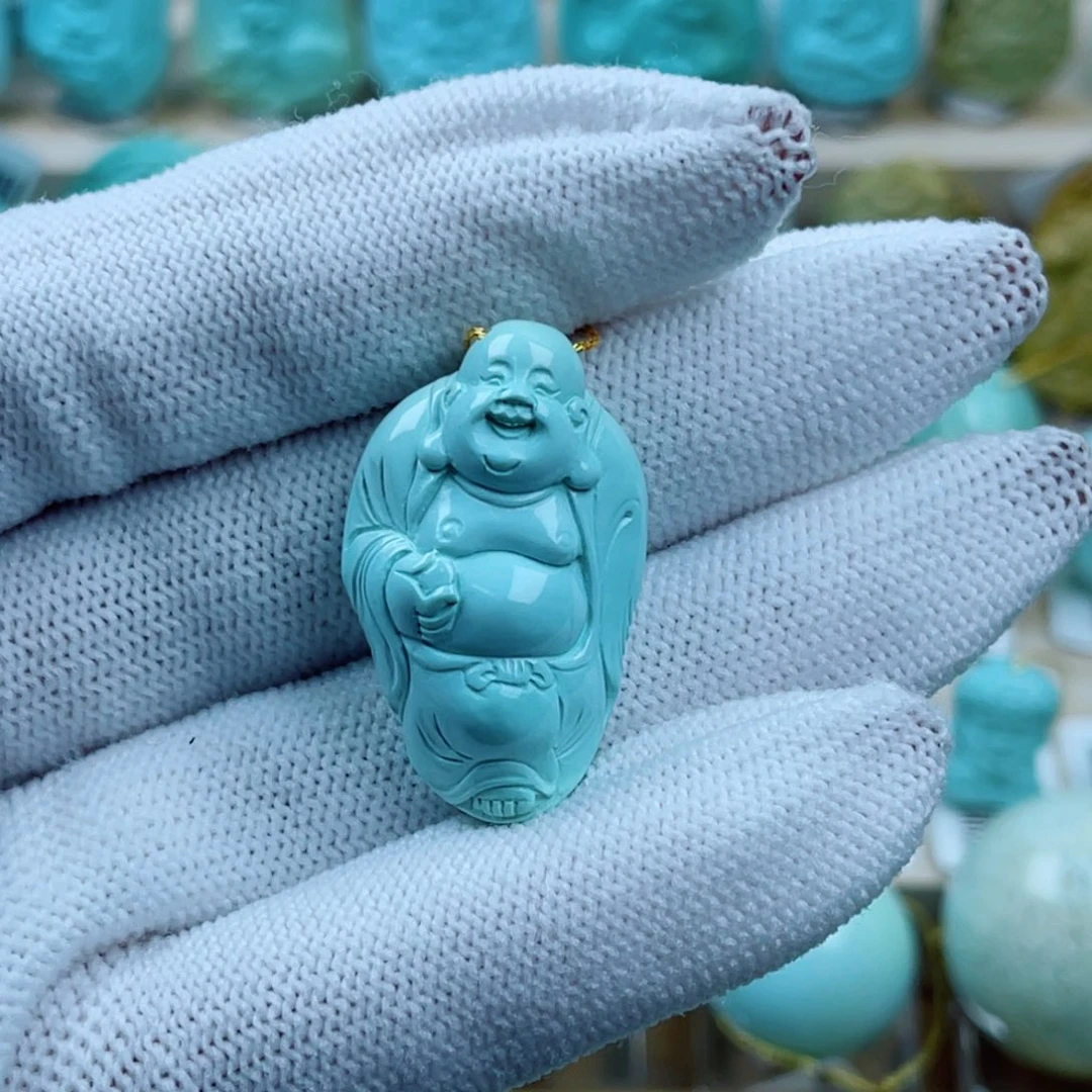 绿松石未镶嵌珠宝奇石