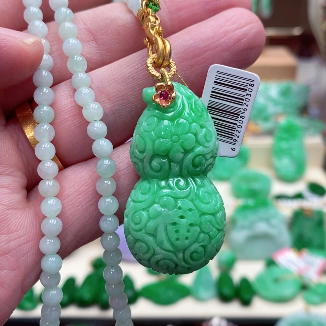 颈饰未镶嵌翡翠翡翠吊坠