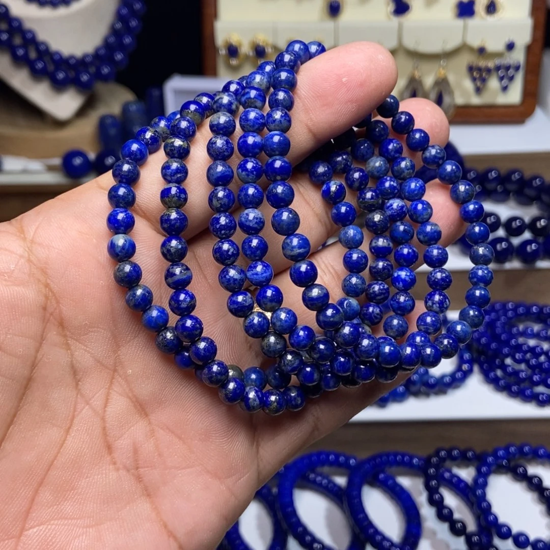 青金石未镶嵌下播福利 天然 手串#多样性发一#5+