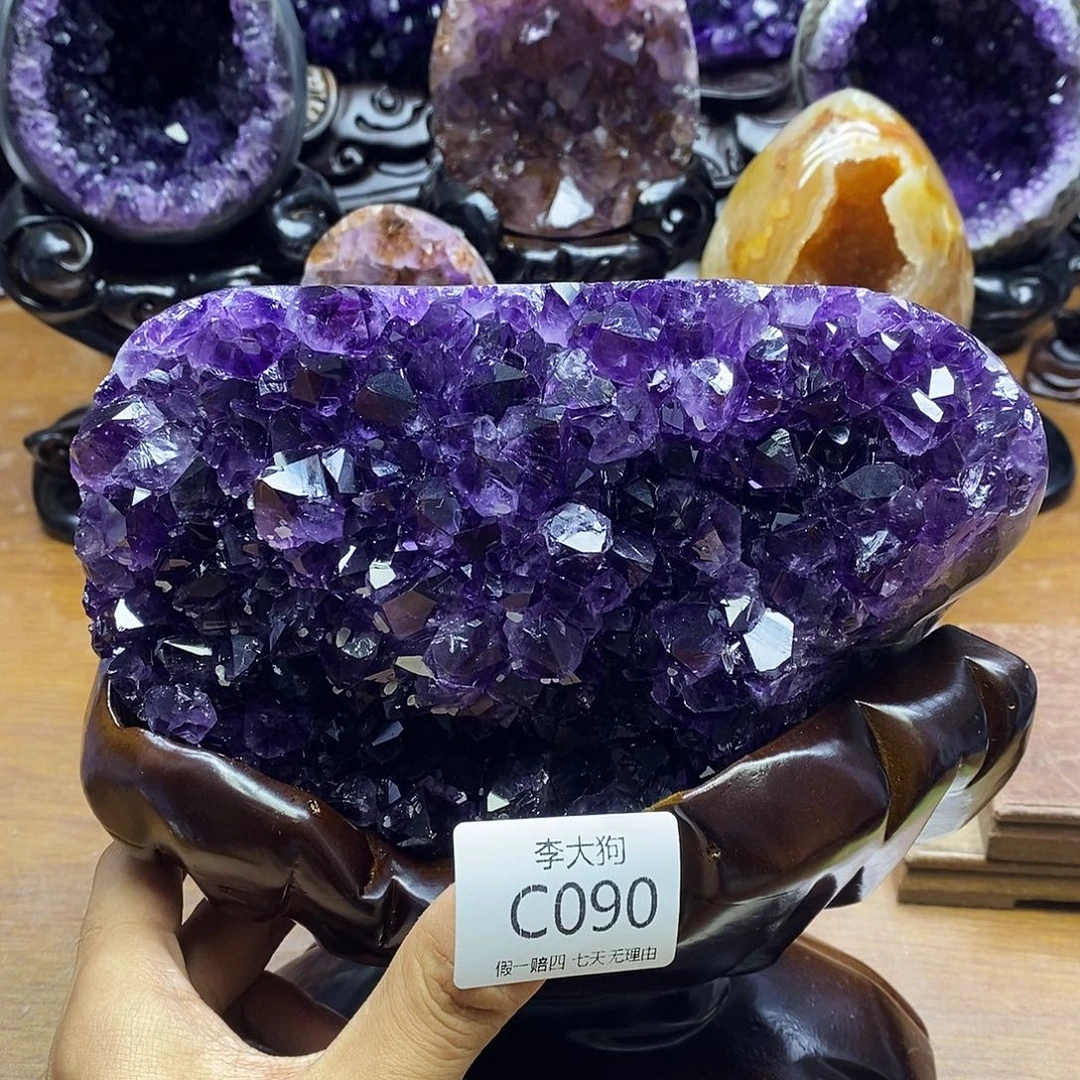 大型摆件（非配饰）未镶嵌紫晶