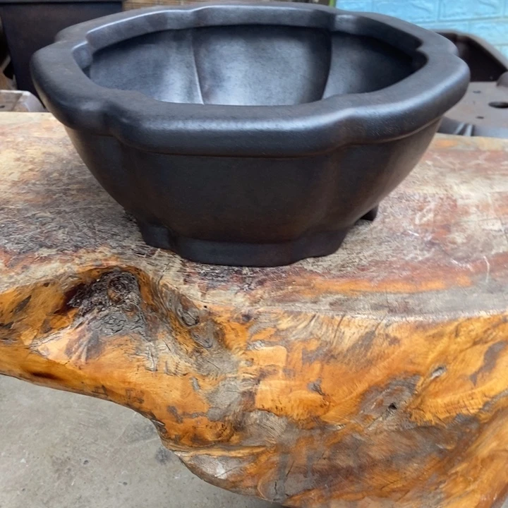 淮***河杨冬益紫砂花盆56899