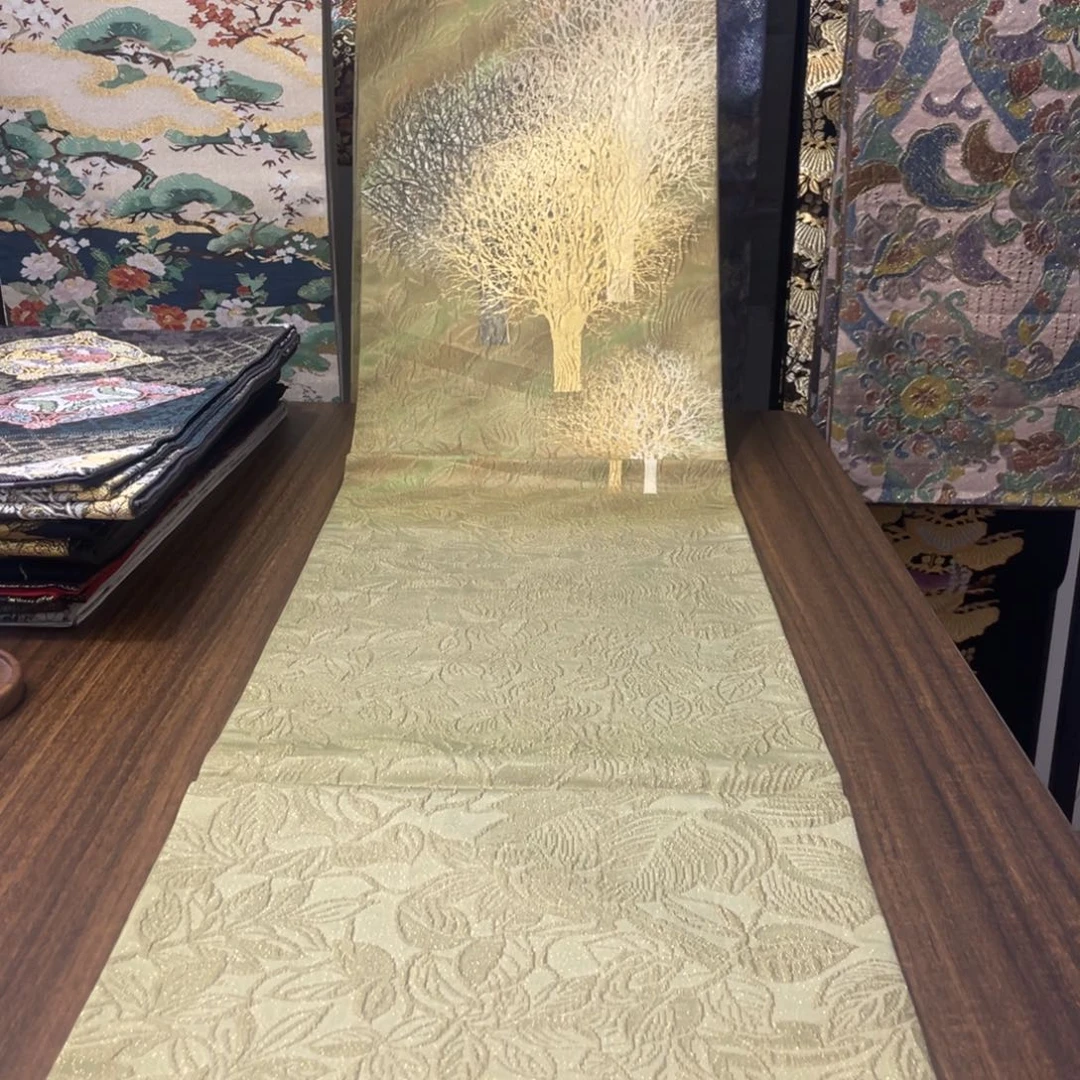 织绣27 唐锦西阵织桌旗