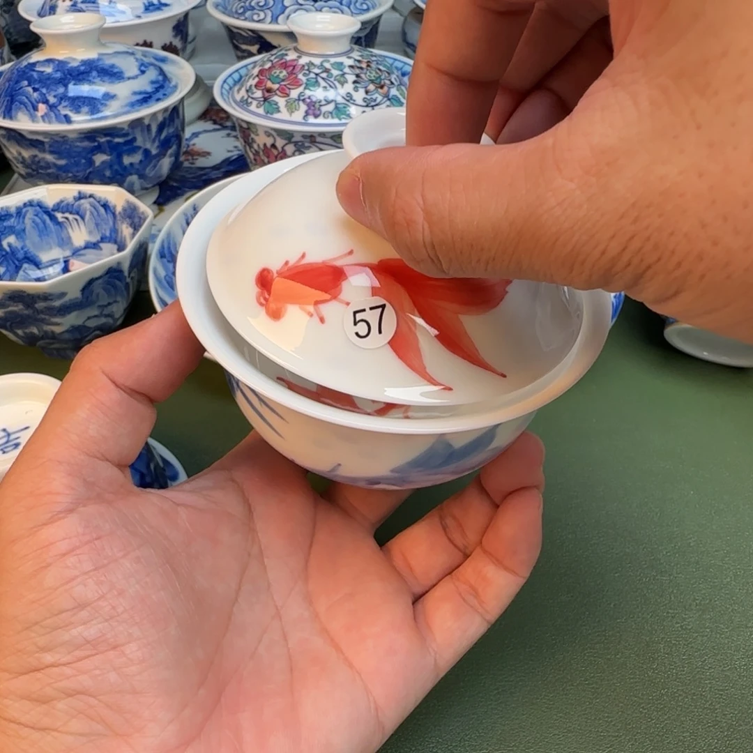 纯手工纯手绘茶具57