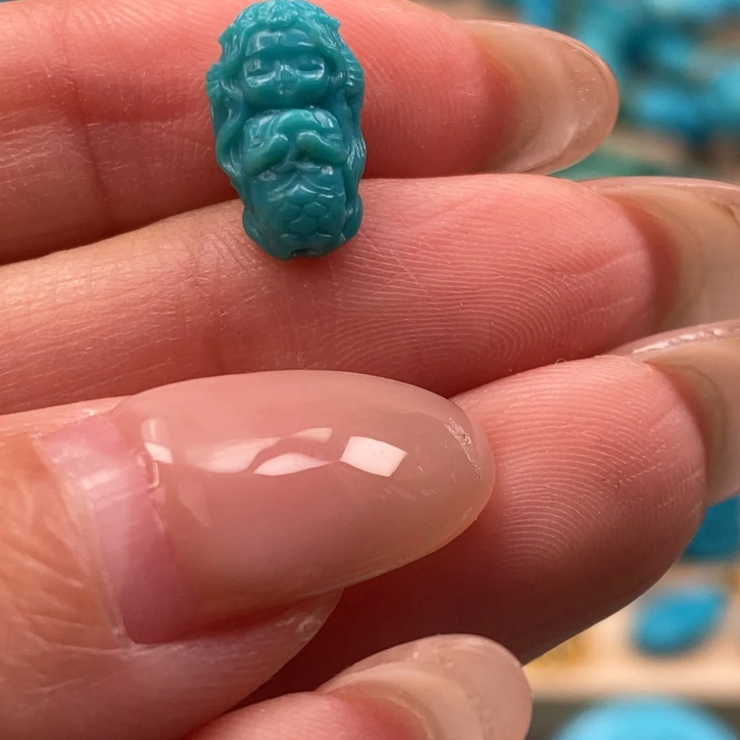 未镶嵌绿松石挂件