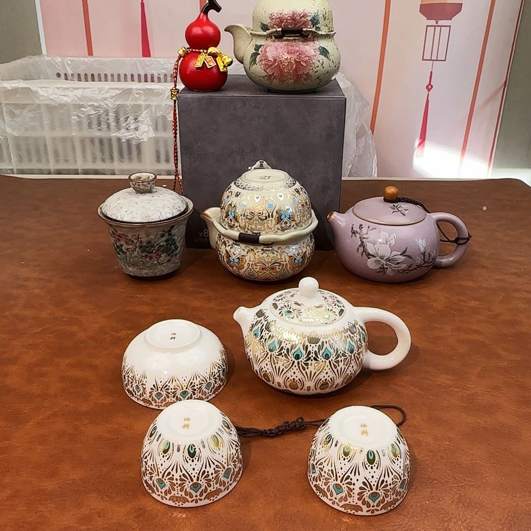 初颜茶器闪购商品链接海上明珠一壶三杯