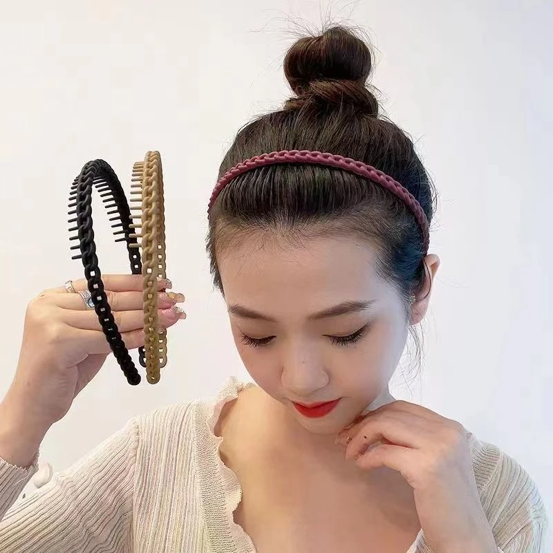 【热卖】甜美百搭发箍女洗脸专用防滑发捆新款刘海碎发发夹发饰