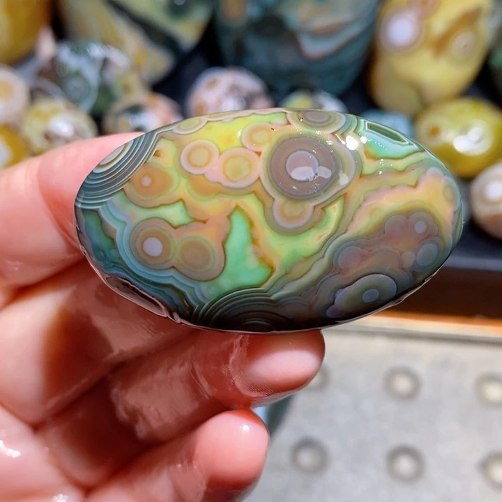 未镶嵌玛瑙/玉髓珠宝半成品43