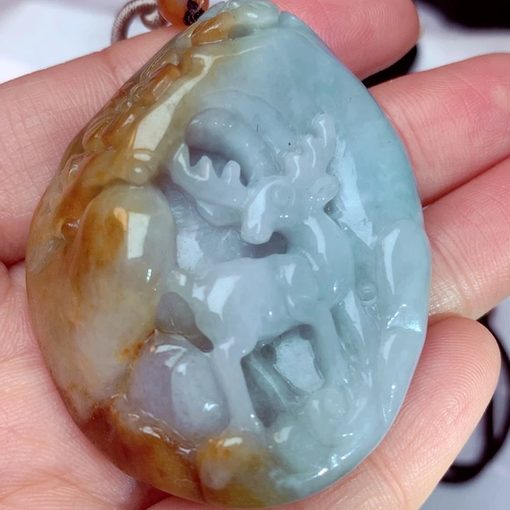 翡翠吊坠(不含链)未镶嵌