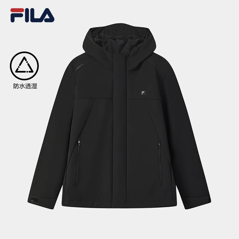 Fila/斐乐男士【防水透湿】秋冬新防风百搭户外运动外套F11M543702F