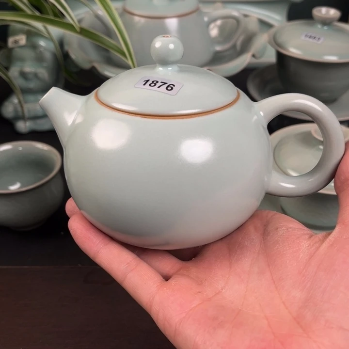 杯西****柿1876 青鸾汝瓷汝州发货
