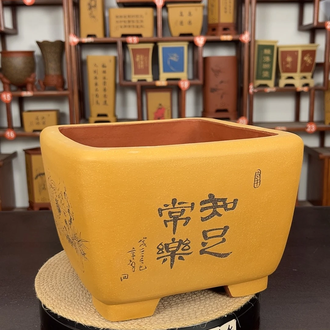 花盆紫砂紫砂花盆