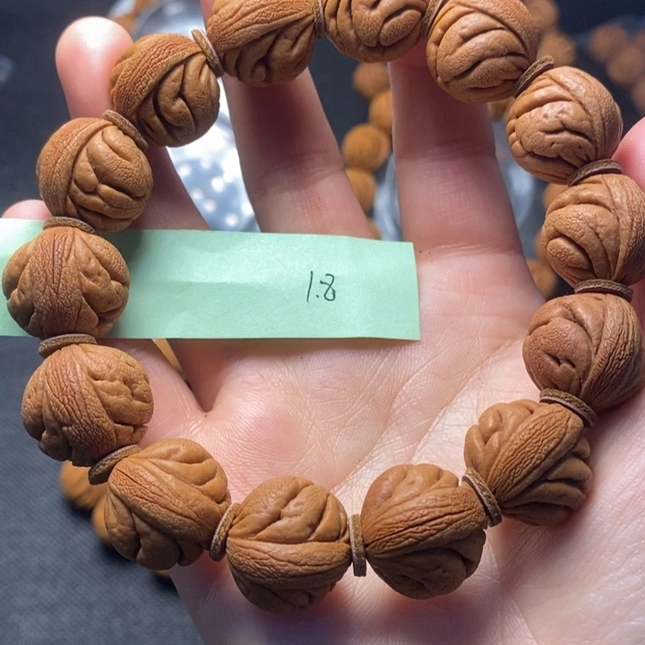 桃核吊坠秦岭山野生桃核