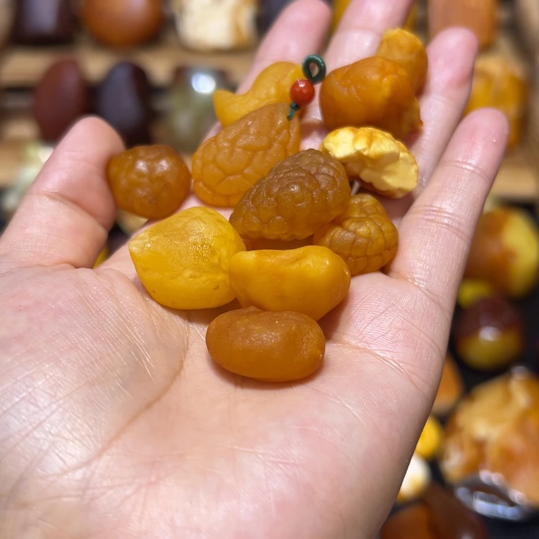 寻***我定制琥珀未镶嵌琥珀蜜蜡