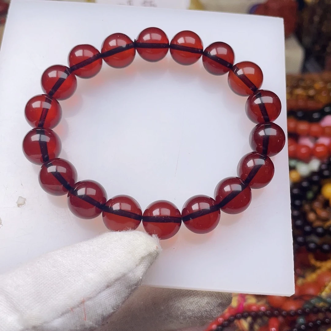 琥珀手链未镶嵌宜**帽45712