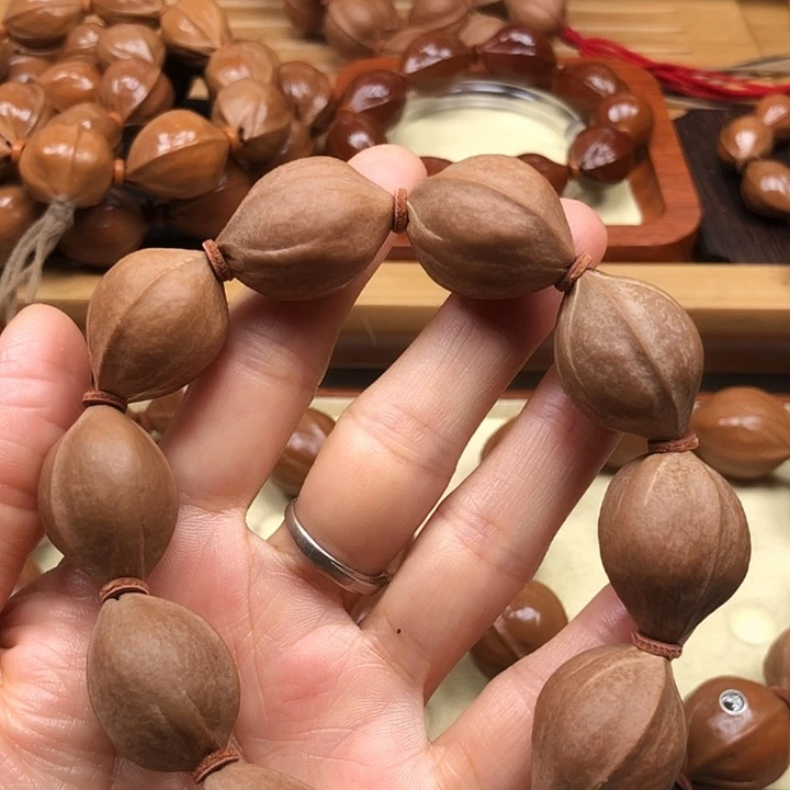 橄榄核手串梅林铁核19 X26
