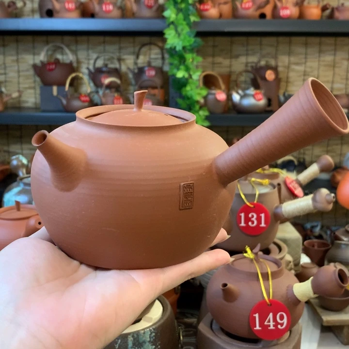 天然朱泥砂銚壶650毫升左右