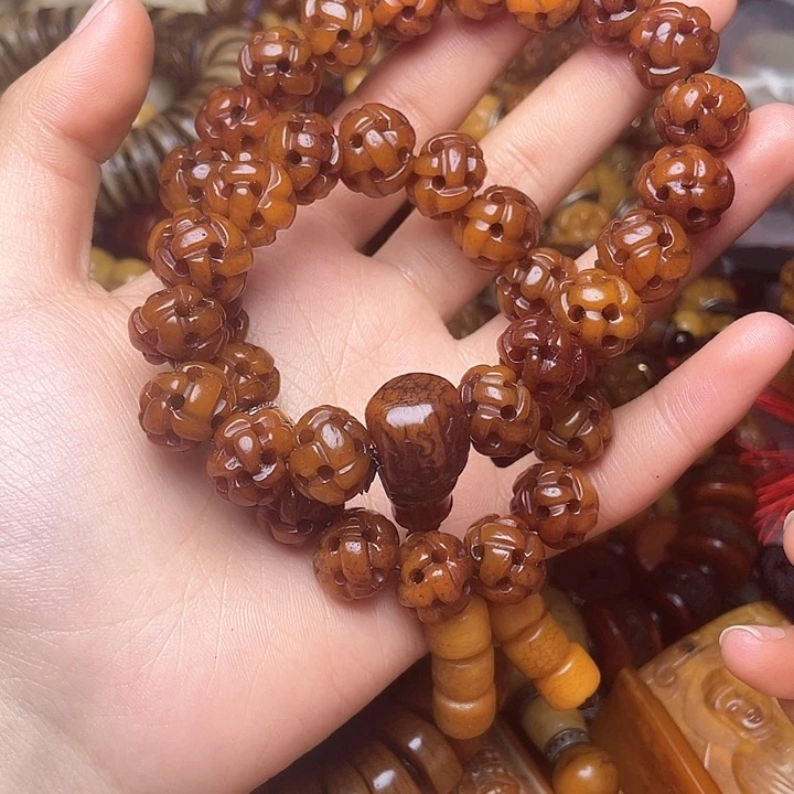 牛骨手串/手链最**狼牦牛骨路路通手持