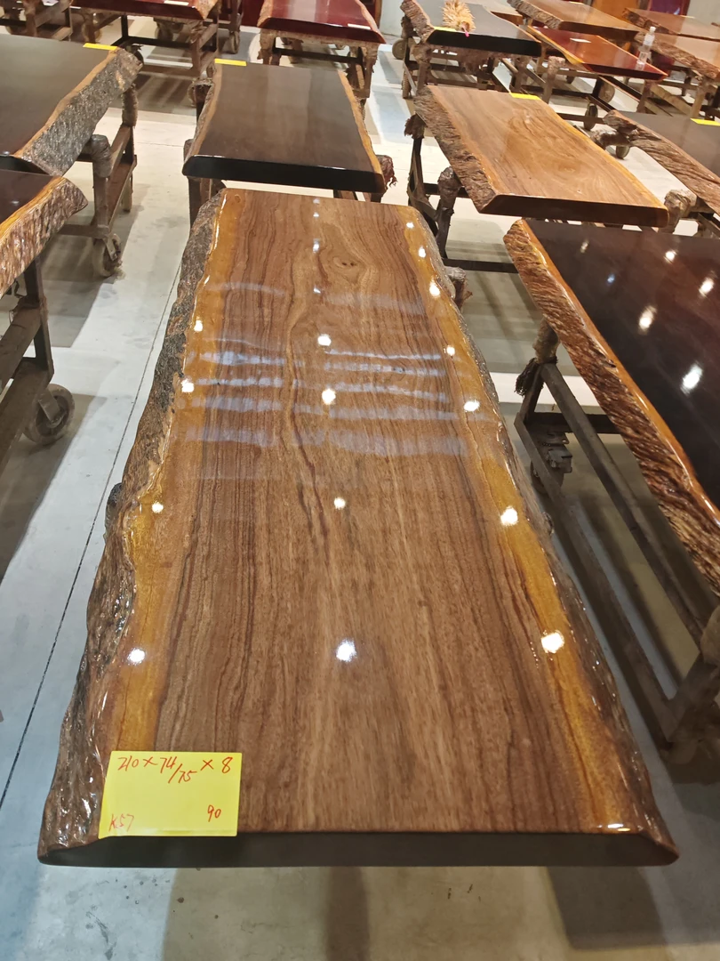 非洲进口整板纯原木大板桌，书桌、餐桌、茶桌