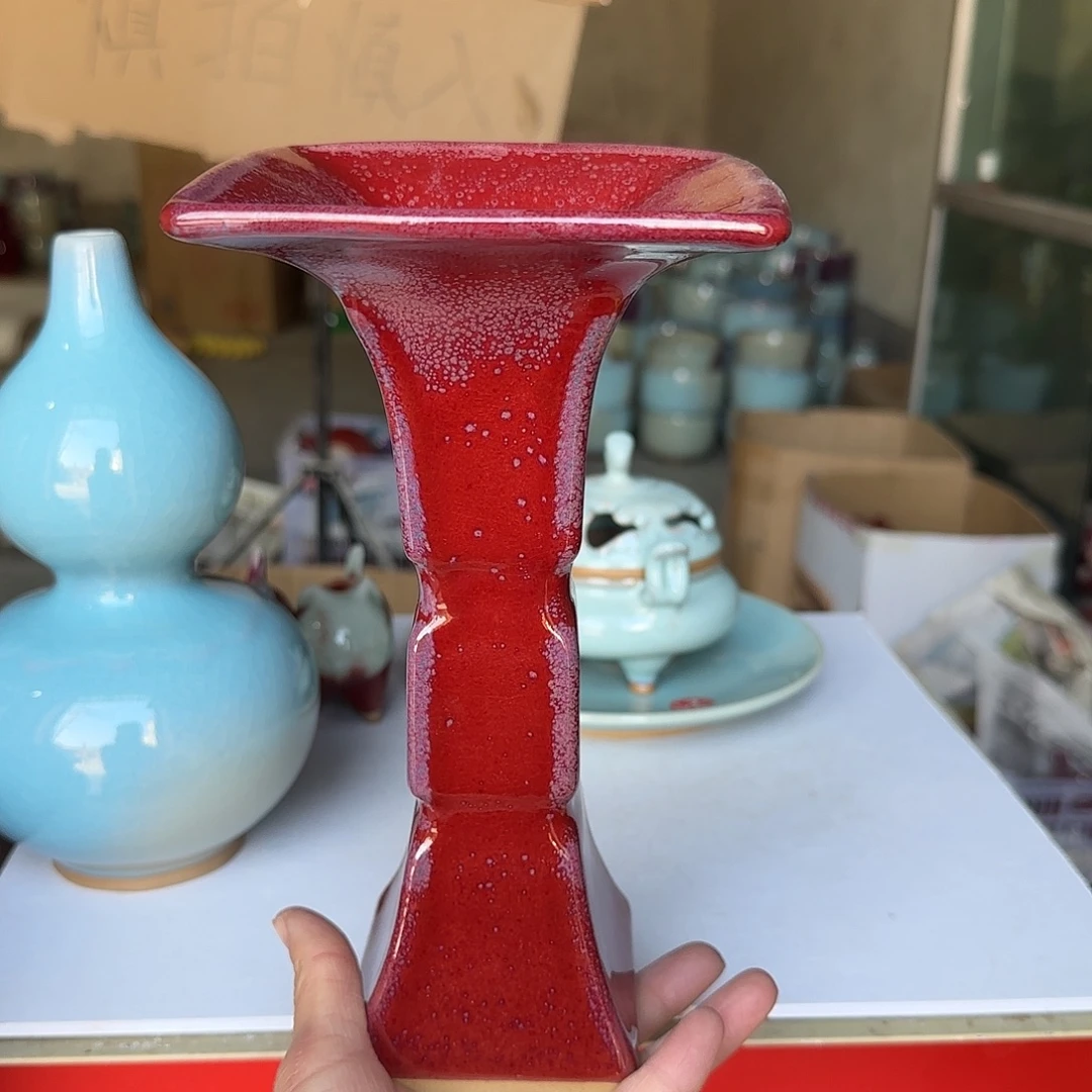 摆件陶郑家钧瓷摆件微瑕