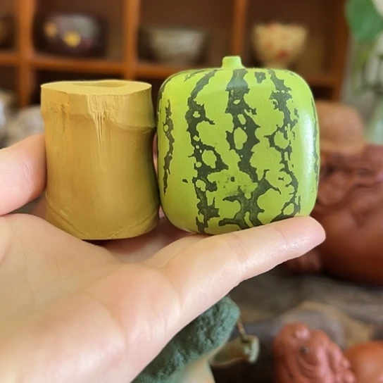 紫砂茶宠℘****月两个盖置